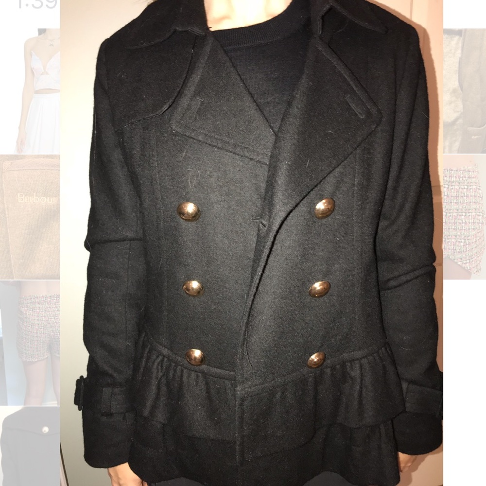 Black coat